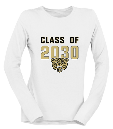 Golden Valley Grizzlies Class of 2030 Women's Premium LS T-Shirt