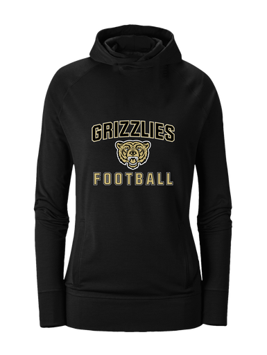 Golden Valley Grizzlies Football #1 Women's Hoodie