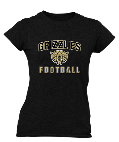 Golden Valley Grizzlies Football #1 Women's SS T-Shirt