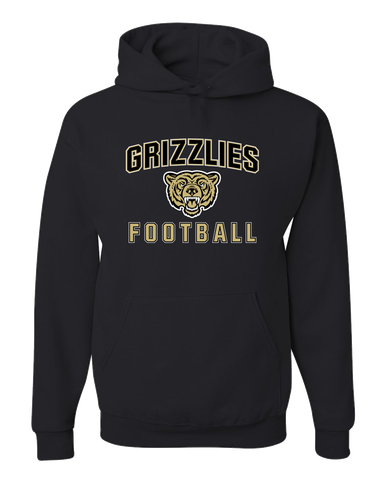 Golden Valley Grizzlies Football #1 Men's Premium Hoodie