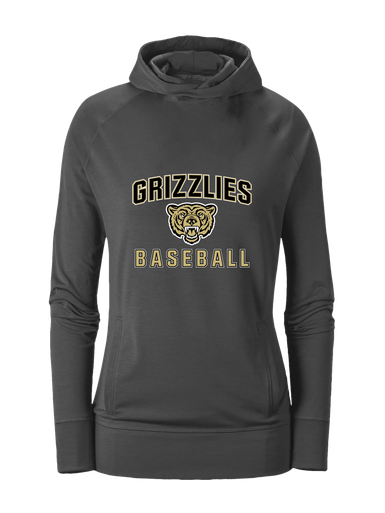 Golden Valley Grizzlies Baseball #1 Women's Hoodie