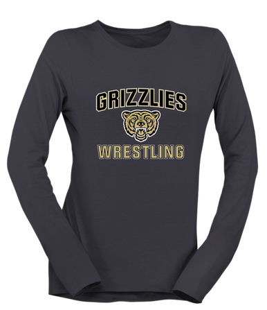 Golden Valley Grizzlies Wrestling Women's Premium LS T-Shirt