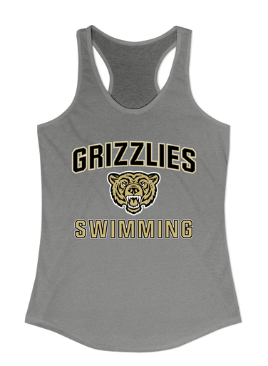 Golden Valley Grizzlies Swimming Women's Tank Top