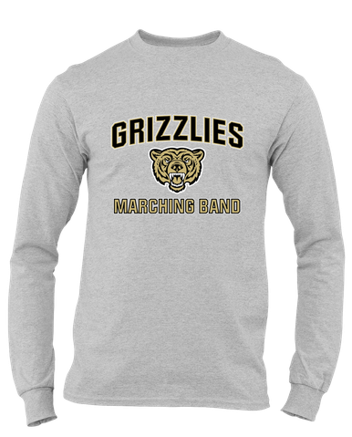 Golden Valley Grizzlies Marching Band Men's Premium LS T-Shirt
