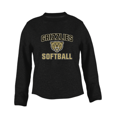 Golden Valley Grizzlies Softball #1 Women's Sweatshirt