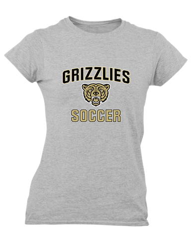 Golden Valley Grizzlies Soccer #1 Women's SS T-Shirt