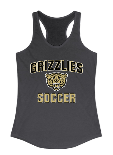 Golden Valley Grizzlies Soccer #1 Women's Tank Top