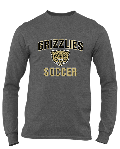 Golden Valley Grizzlies Soccer #1 Men's Premium LS T-Shirt
