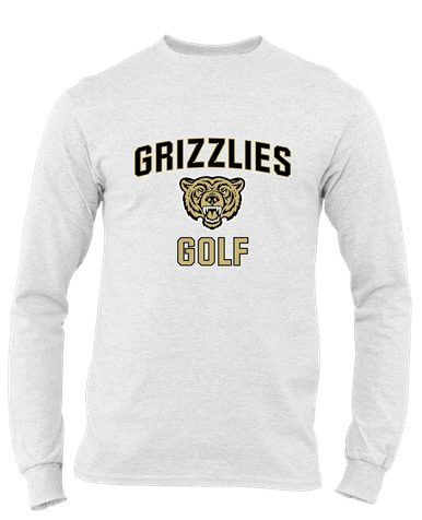 Golden Valley Grizzlies Golf Men's LS T-Shirt