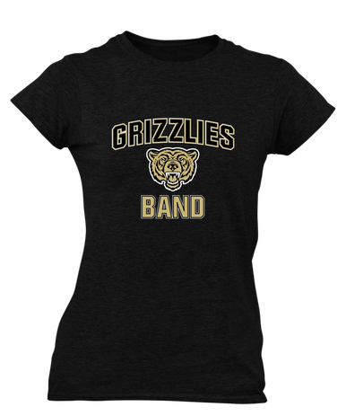 Golden Valley Grizzlies Band # 1 Women's SS T-Shirt