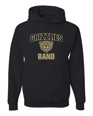 Golden Valley Grizzlies Band # 1 Men's Premium Hoodie