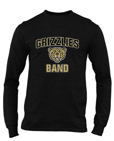 Golden Valley Grizzlies Band # 1 Men's Premium LS T-Shirt