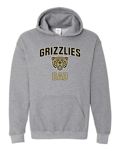 Golden Valley Grizzlies Dad Men's Hoodie
