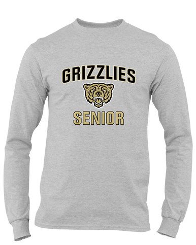 Golden Valley Grizzlies Senior #1 Men's LS T-Shirt