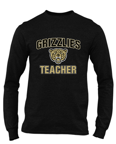 Golden Valley Grizzlies Teacher Men's Premium LS T-Shirt