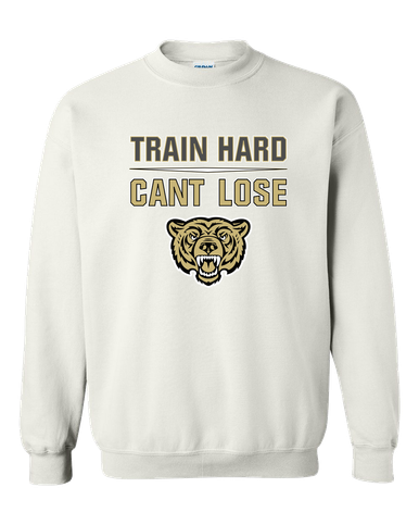Golden Valley Grizzlies Train Hard, Can't Lose Men's Sweatshirt
