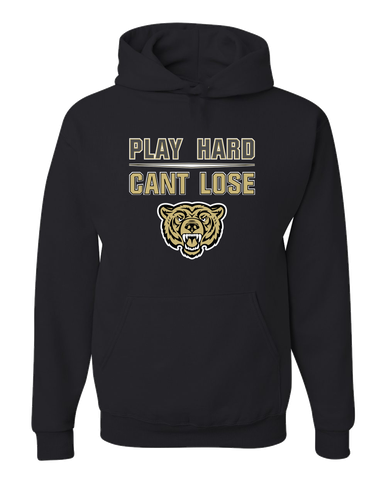 Golden Valley Grizzlies Play Hard, Can't Lose Men's Premium Hoodie