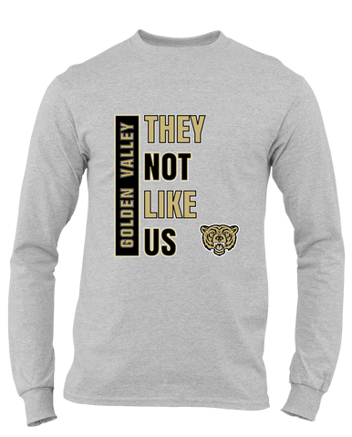 Golden Valley Grizzlies They Not Like Us #1 Men's Premium LS T-Shirt