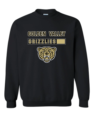 Golden Valley Grizzlies Mascot #7 Men's Sweatshirt