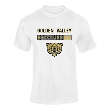 Golden Valley Grizzlies Mascot #7 Men's Premium SS T-Shirt