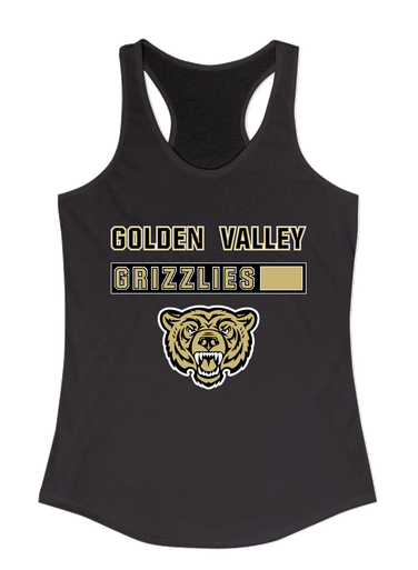 Golden Valley Grizzlies Mascot #7 Women's Tank Top