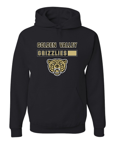 Golden Valley Grizzlies Mascot #7 Men's Premium Hoodie