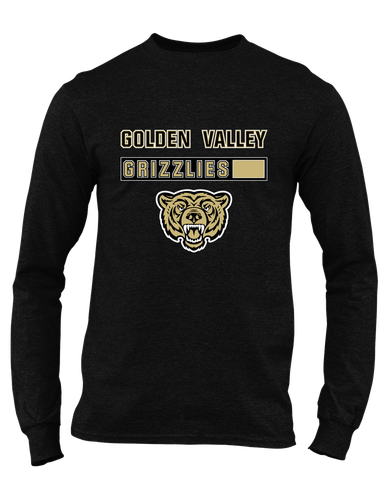 Golden Valley Grizzlies Mascot #7 Men's Premium LS T-Shirt