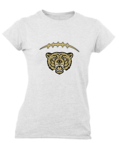 Golden Valley Grizzlies Football #2 Women's Premium SS T-Shirt