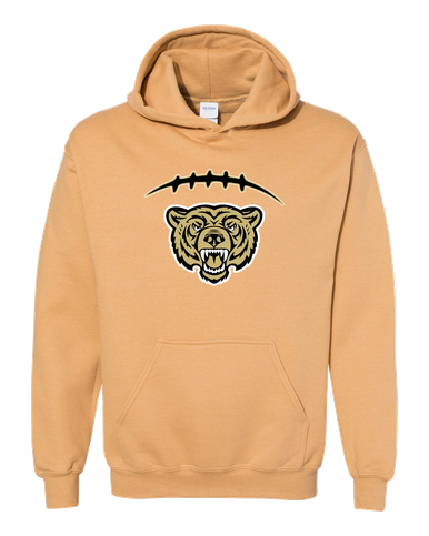 Golden Valley Grizzlies Football #2 Men's Hoodie