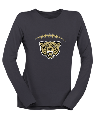Golden Valley Grizzlies Football #2 Women's LS T-Shirt