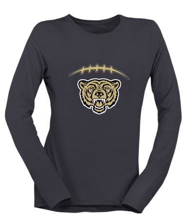 Golden Valley Grizzlies Football #2 Women's Premium LS T-Shirt