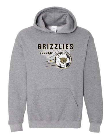 Golden Valley Grizzlies Soccer #2 Men's Hoodie
