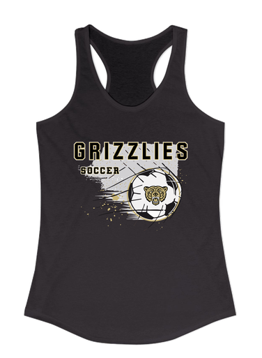 Golden Valley Grizzlies Soccer #2 Women's Tank Top