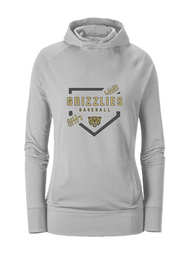 Golden Valley Grizzlies Baseball #2 Women's Hoodie