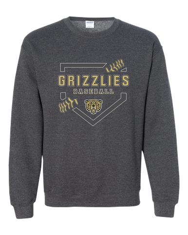 Golden Valley Grizzlies Baseball #2 Men's Sweatshirt