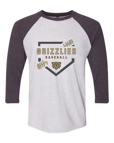 Golden Valley Grizzlies Baseball #2 Men's Baseball T-Shirt