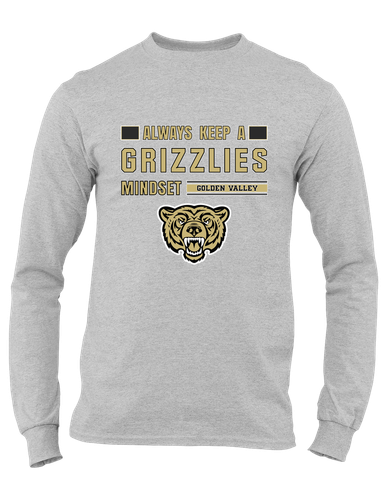 Golden Valley Grizzlies Mindset Men's Premium LS T-Shirt
