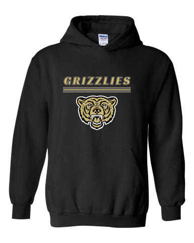 Golden Valley Grizzlies Mascot #8 Men's Hoodie