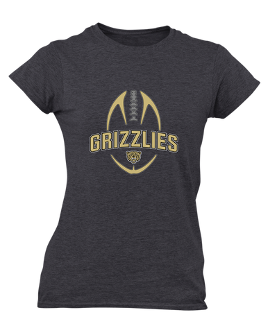 Golden Valley Grizzlies Football #5 Women's Premium SS T-Shirt