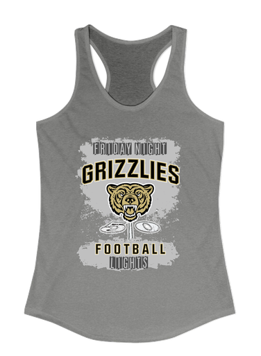 Golden Valley Grizzlies Football #6 Women's Tank Top