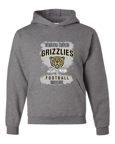 Golden Valley Grizzlies Football #6 Men's Premium Hoodie