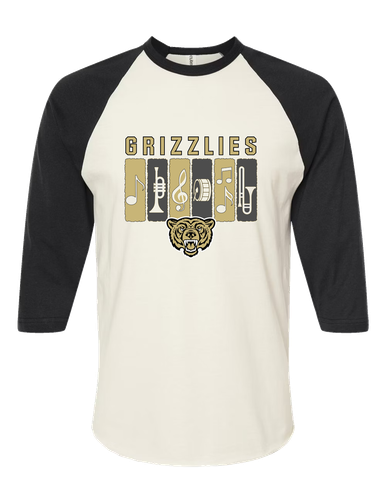 Golden Valley Grizzlies Band # 2 Men's Baseball T-Shirt