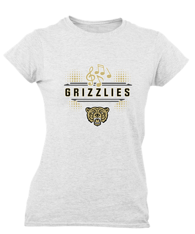 Golden Valley Grizzlies Band # 3 Women's SS T-Shirt