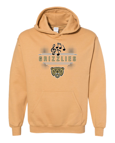 Golden Valley Grizzlies Band # 3 Men's Hoodie