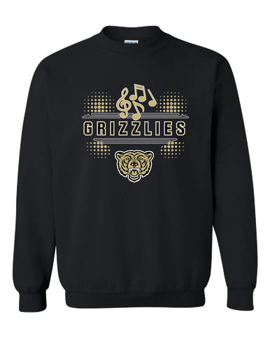 Golden Valley Grizzlies Band # 3 Men's Sweatshirt