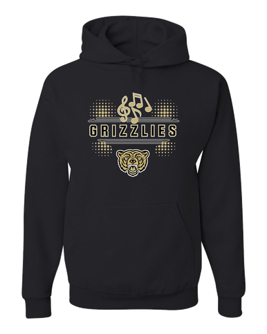 Golden Valley Grizzlies Band # 3 Men's Premium Hoodie