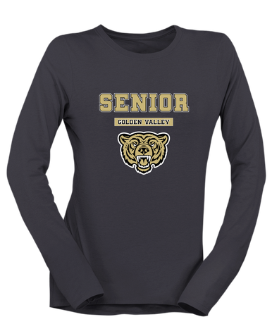 Golden Valley Grizzlies Senior #2 Women's LS T-Shirt