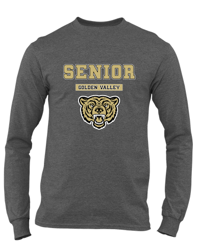 Golden Valley Grizzlies Senior #2 Men's LS T-Shirt