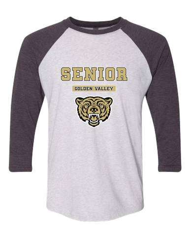 Golden Valley Grizzlies Senior #2 Men's Baseball T-Shirt