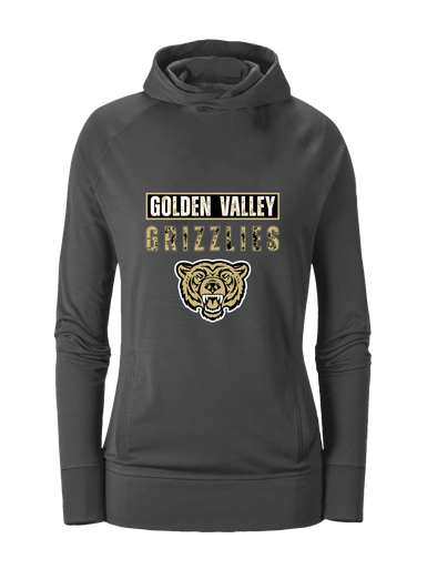 Golden Valley Grizzlies Mascot #9 Women's Hoodie